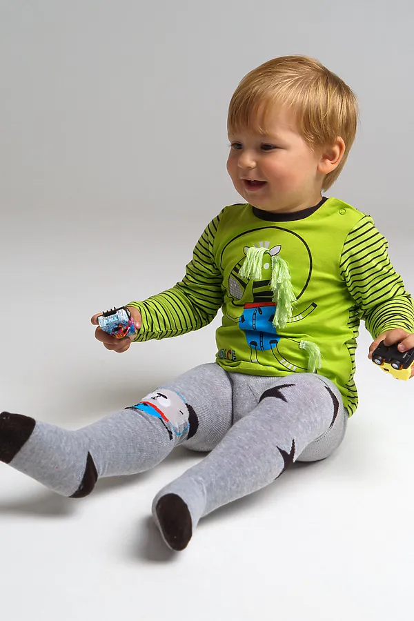 Колготки PLAYTODAY, светло-серый - фото 2