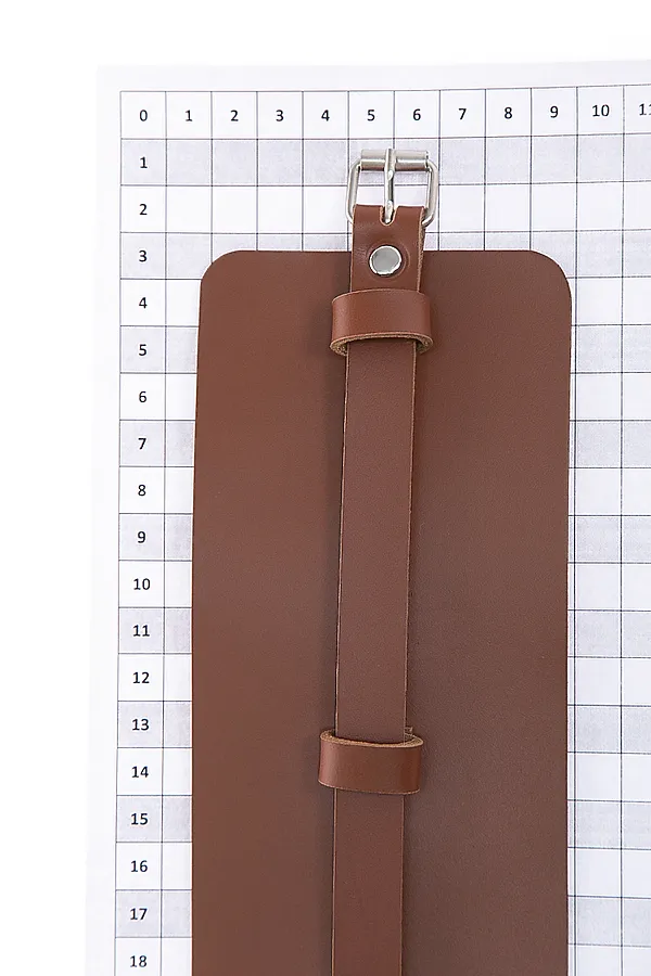 Ремень BELLOVERA, терракотовый - фото 2