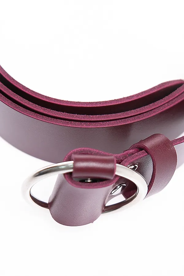 Ремень BELLOVERA, марсала - фото 2