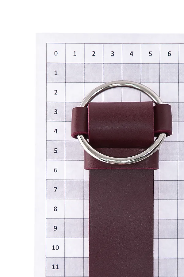 Ремень BELLOVERA, марсала - фото 2