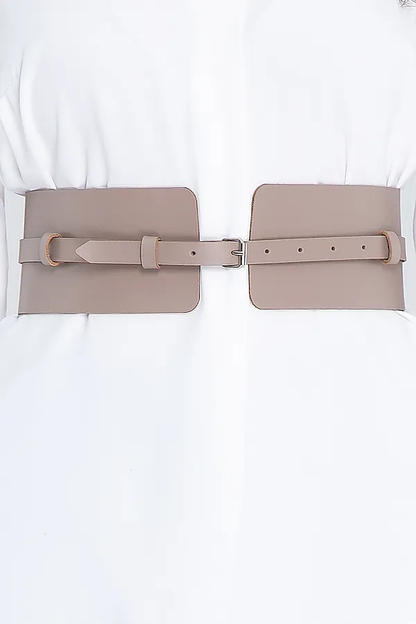 Ремень BELLOVERA, бежевый - фото 2