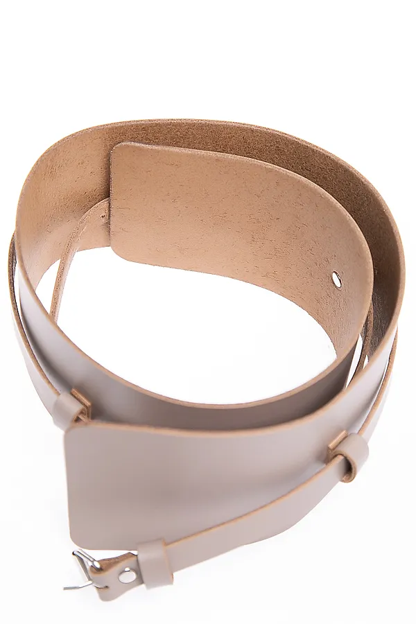 Ремень BELLOVERA, бежевый - фото 2