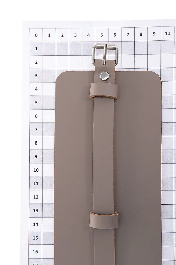 Ремень BELLOVERA, бежевый - фото 2