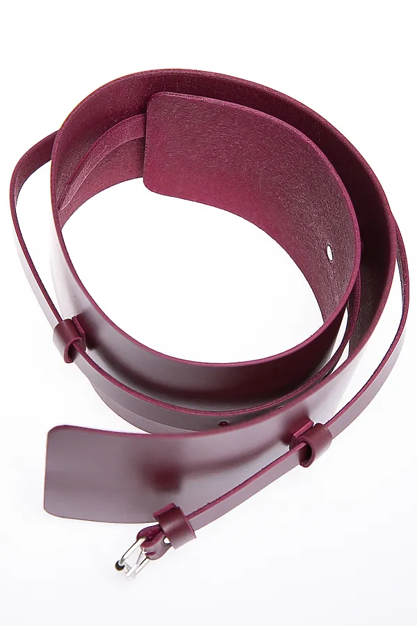 Ремень BELLOVERA, марсала - фото 2