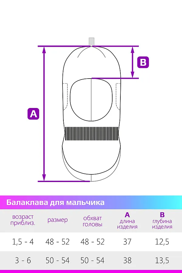 Балаклава NIKASTYLE, голубой - фото 2