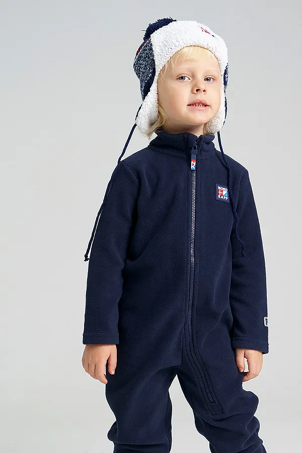 Шапка PLAYTODAY, тёмно-синий,красный,белый - фото 2