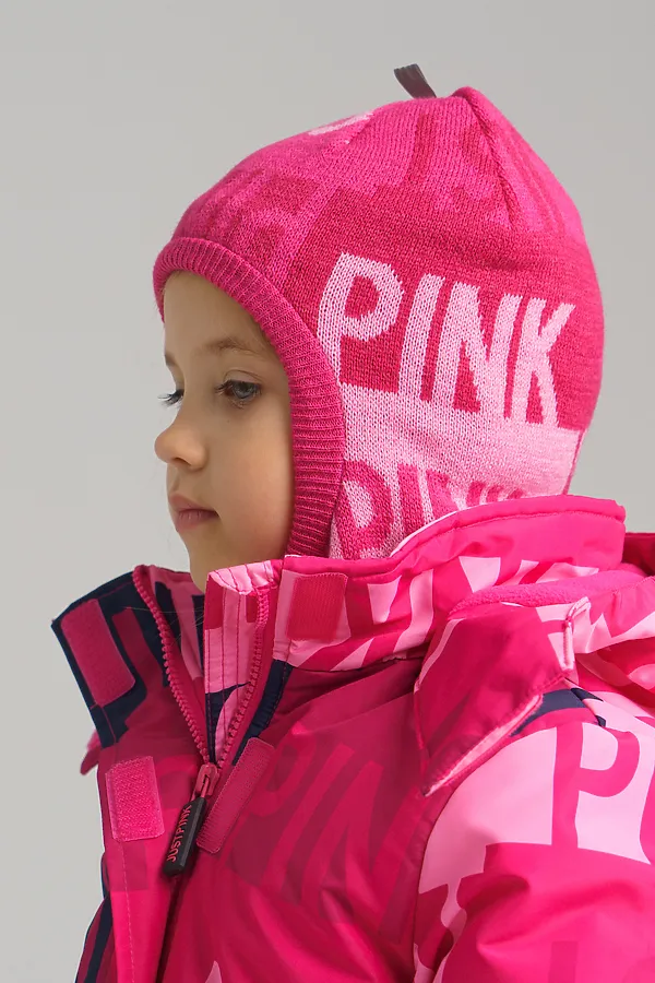 Шапка-шлем PLAYTODAY, розовый - фото 2