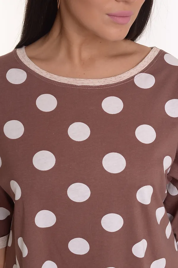 № 678 Туника MODELLINI, светло-коричневый - фото 2