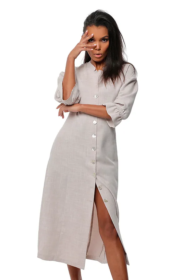 Платье DIZZYWAY, бежевый - фото 2