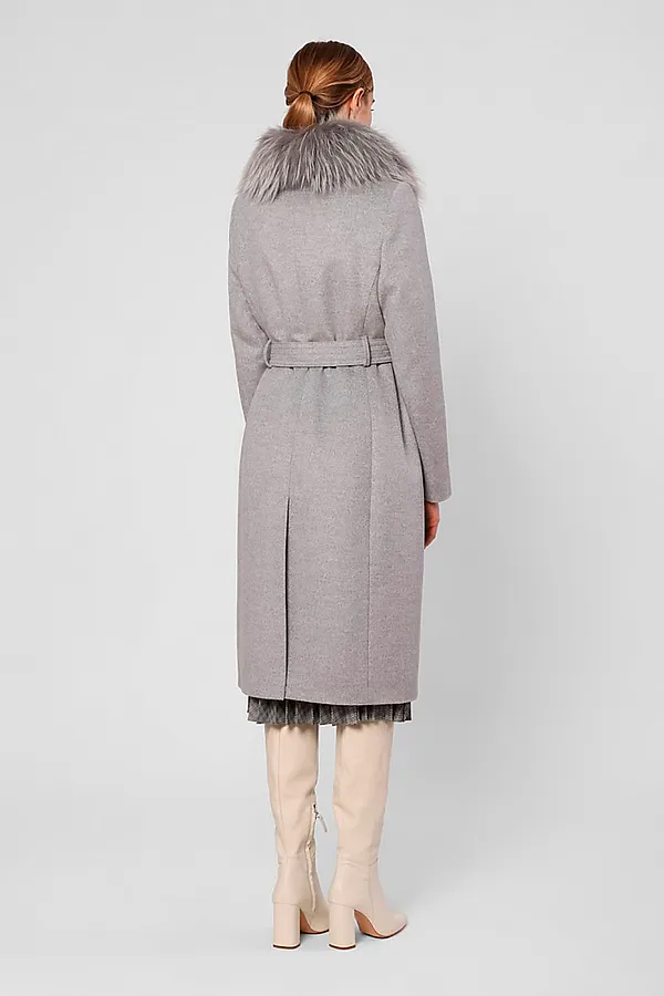 Пальто POMPA, светло-серый - фото 2