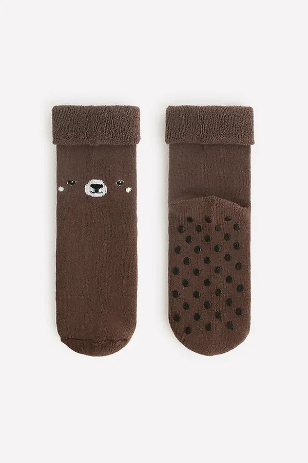 Носки CROCKID, коричневый - фото 2