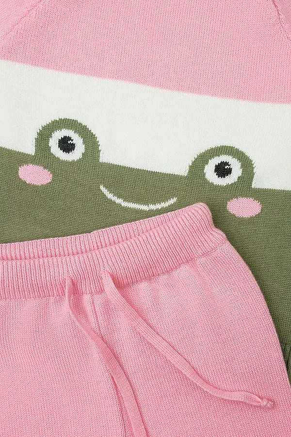 Костюм (джемпер+брюки) CROCKID SALE, светло-розовый,светлая полынь - фото 2