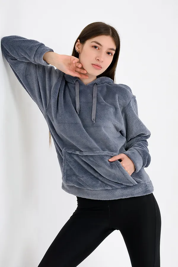 Толстовка 24347 НАТАЛИ, светло-серый - фото 2