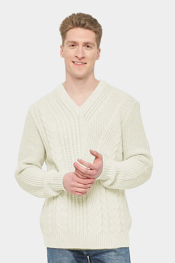 Джемпер VAY, молоко - фото 2