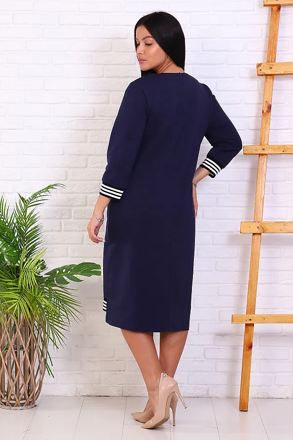 Платье 31562 НАТАЛИ, синий - фото 2