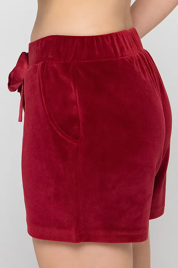 Шорты OPIUM, бордовый - фото 2