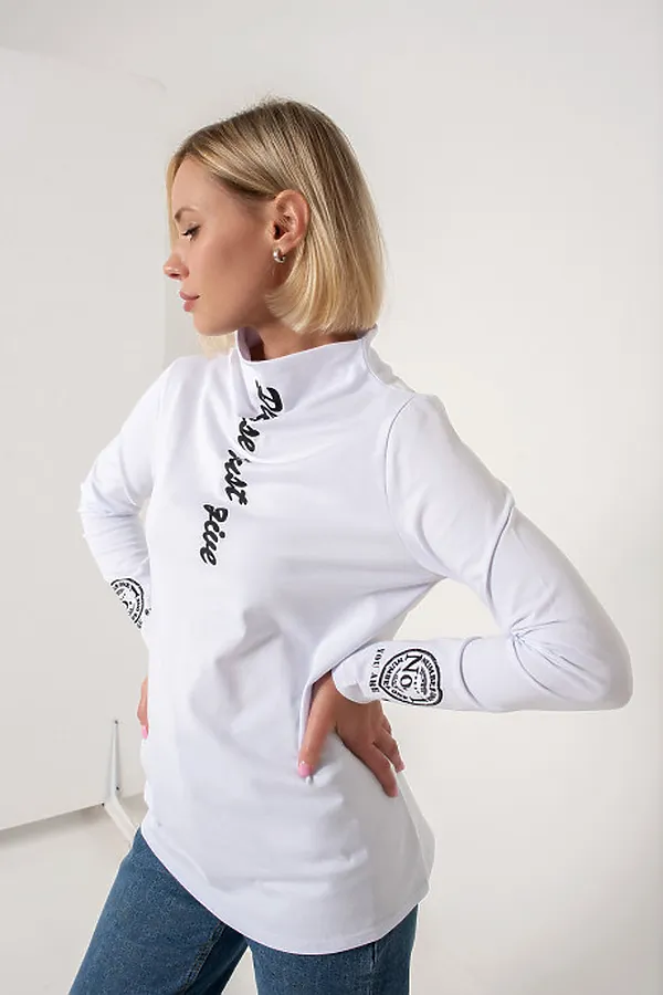 Джемпер Старые бренды, белый - фото 2