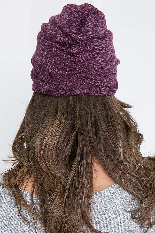 Шапка BELLOVERA, сливовый - фото 2