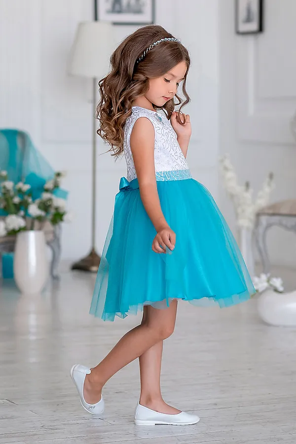 Платье ALOLIKA, бирюзовый - фото 2