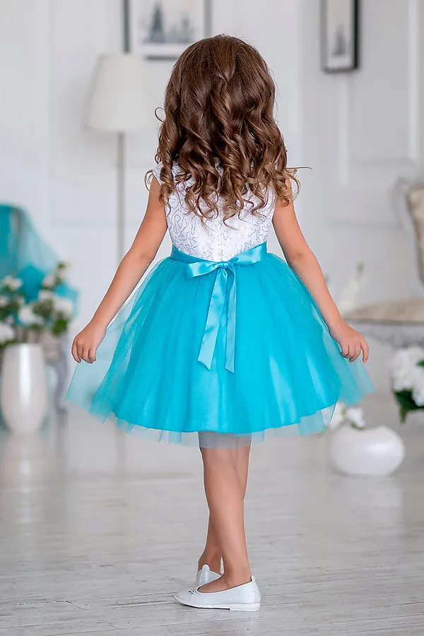 Платье ALOLIKA, бирюзовый - фото 2