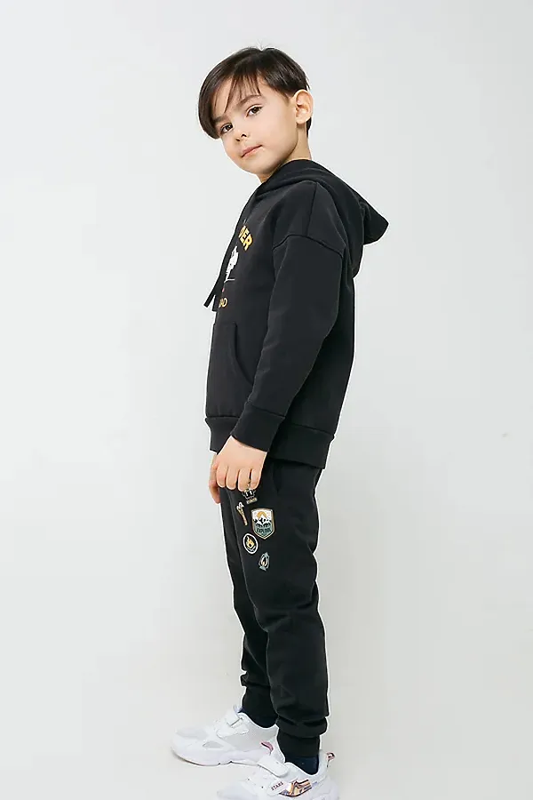 Толстовка  CROCKID, черный к1269 - фото 2