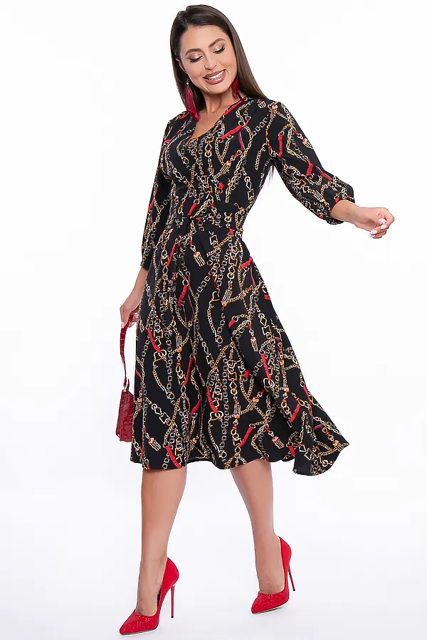 Платье LADY TAIGA, черный шик - фото 2