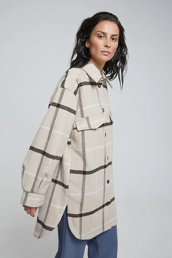 Пальто CONCEPT CLUB, клетка - фото 2