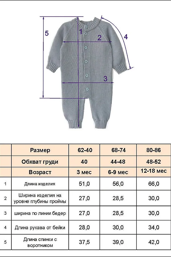 Комбинезон KOGANKIDS, светло-фисташковый - фото 2