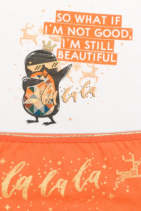 Комплект (Майка+Трусы) PELICAN, белый - фото 2