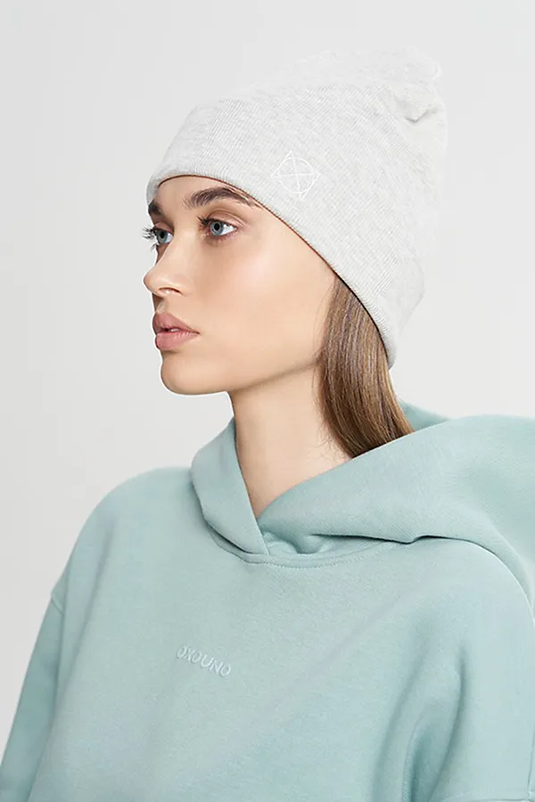 Шапка OXOUNO, серый меланж - фото 2