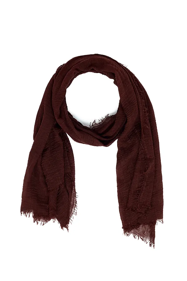 Шарф-палантин "Вечная красота" MERSADA, темно-бордовый - фото 2