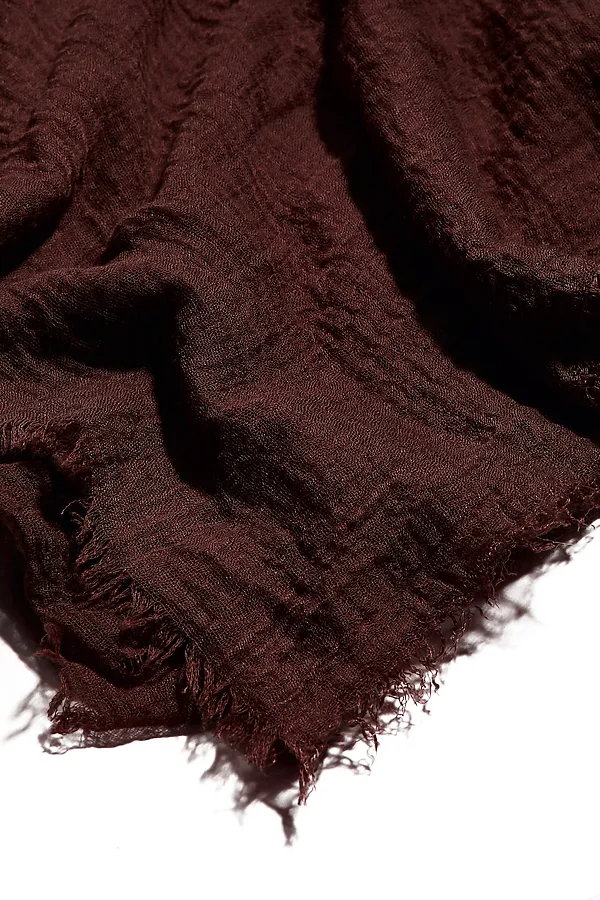 Шарф-палантин "Вечная красота" MERSADA, темно-бордовый - фото 2