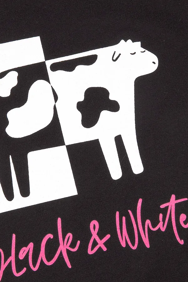 Пижама BOSSA NOVA, черный/белый - фото 2