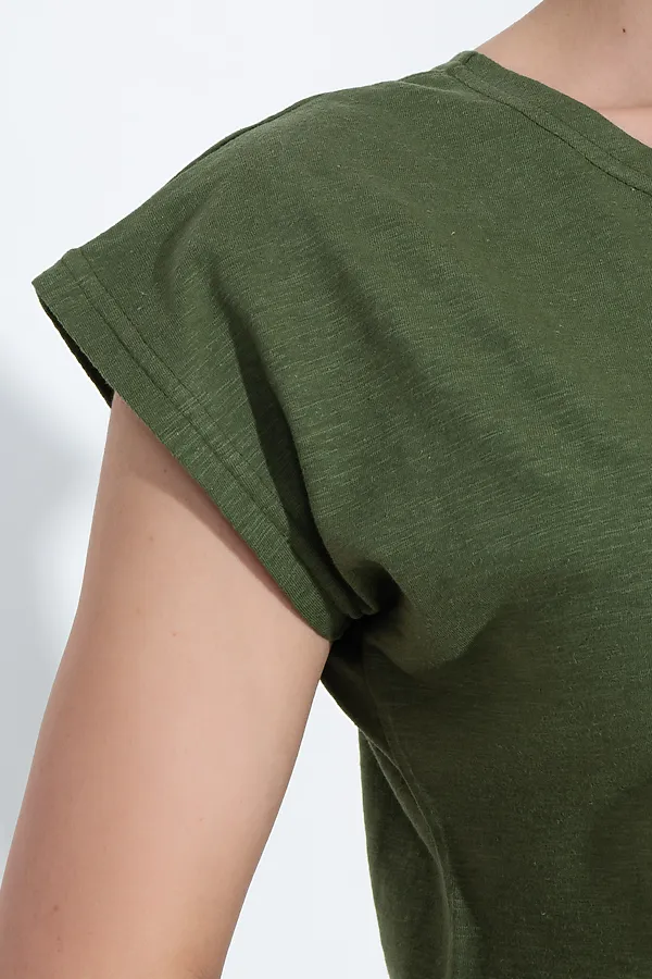 Футболка 24355 НАТАЛИ, хаки - фото 2