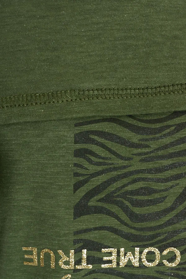 Футболка 24355 НАТАЛИ, хаки - фото 2