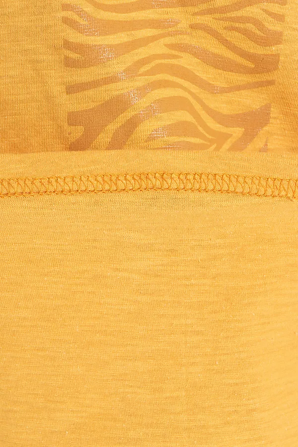 Футболка 24355 НАТАЛИ, горчица - фото 2