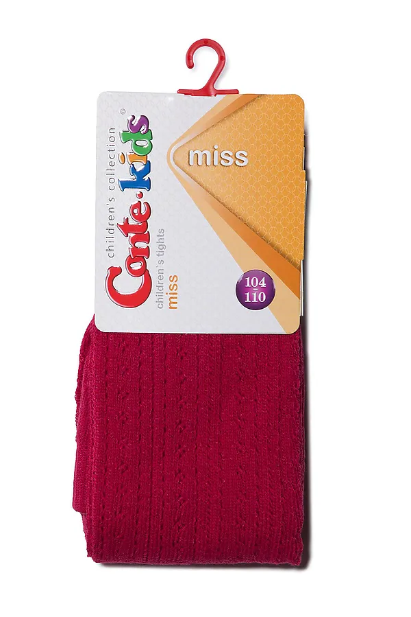 Колготки CONTE KIDS, бордо - фото 2