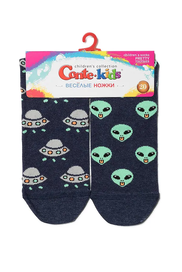 Носки CONTE KIDS, темно-синий - фото 2