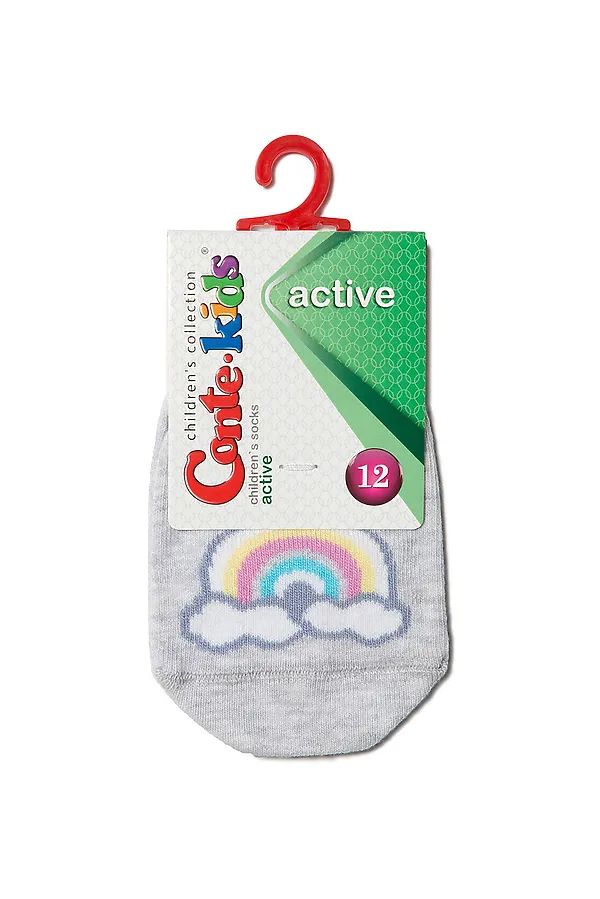 Носки CONTE KIDS, cветло-серый - фото 2