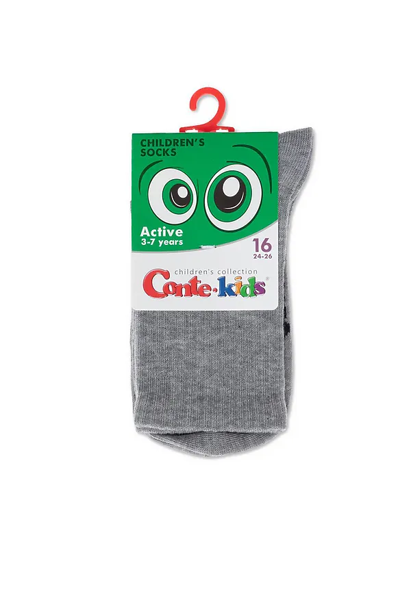 Носки CONTE KIDS, серый - фото 2
