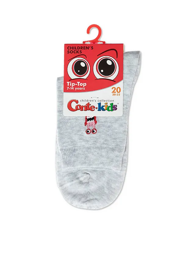 Носки CONTE KIDS, светло-серый - фото 2