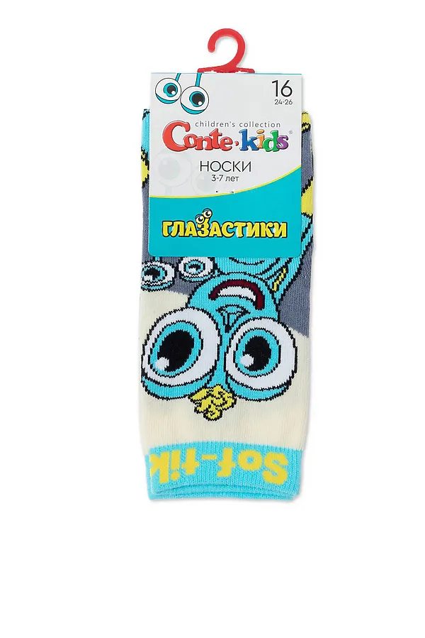Носки CONTE KIDS, серый - фото 2