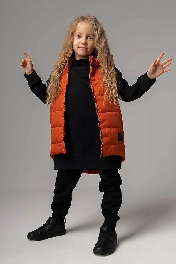 Жилет BODO, терракотовый - фото 2