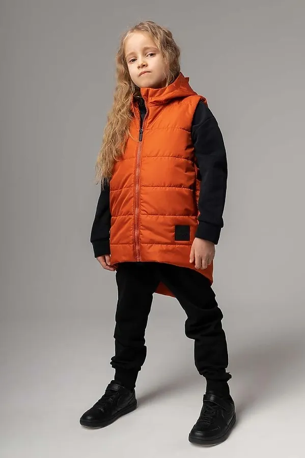 Жилет BODO, терракотовый - фото 2