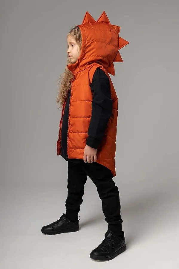 Жилет BODO, терракотовый - фото 2