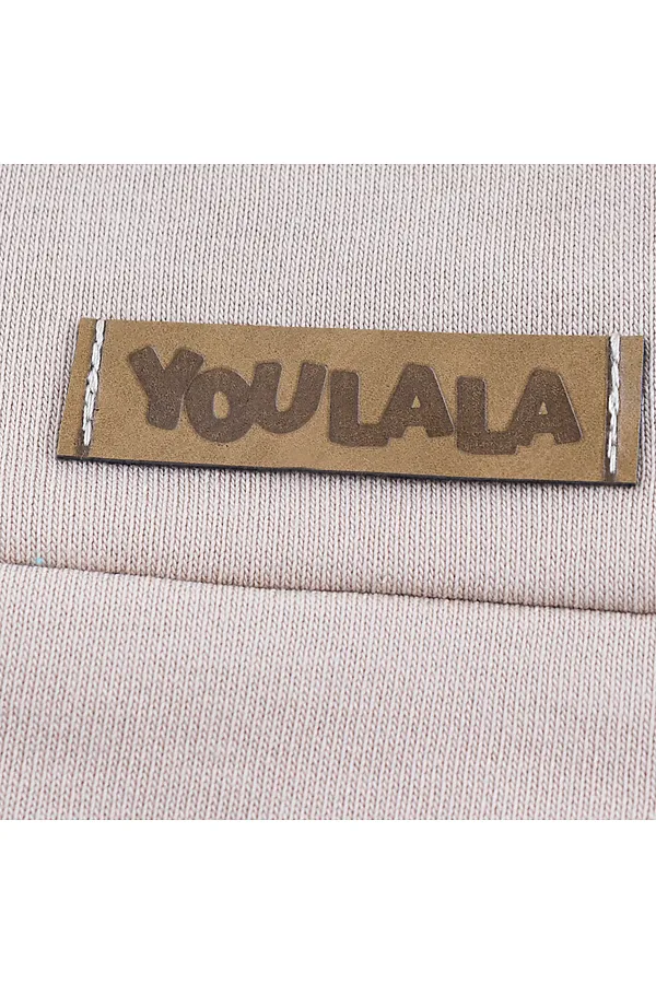 Костюм (Свитшот+Брюки) YOULALA, бежевый - фото 2