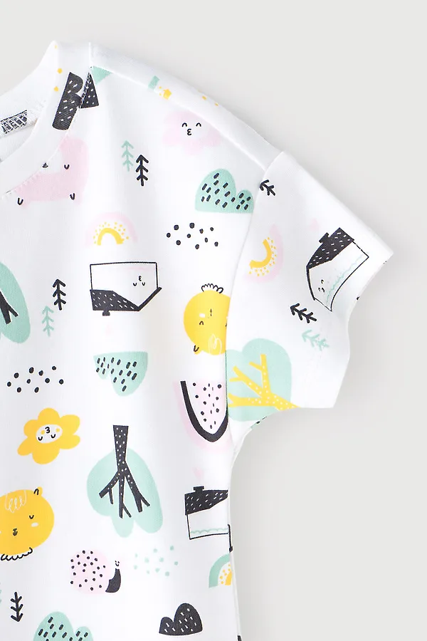 Сорочка CROCKID SALE, домик в лесу на сахаре - фото 2