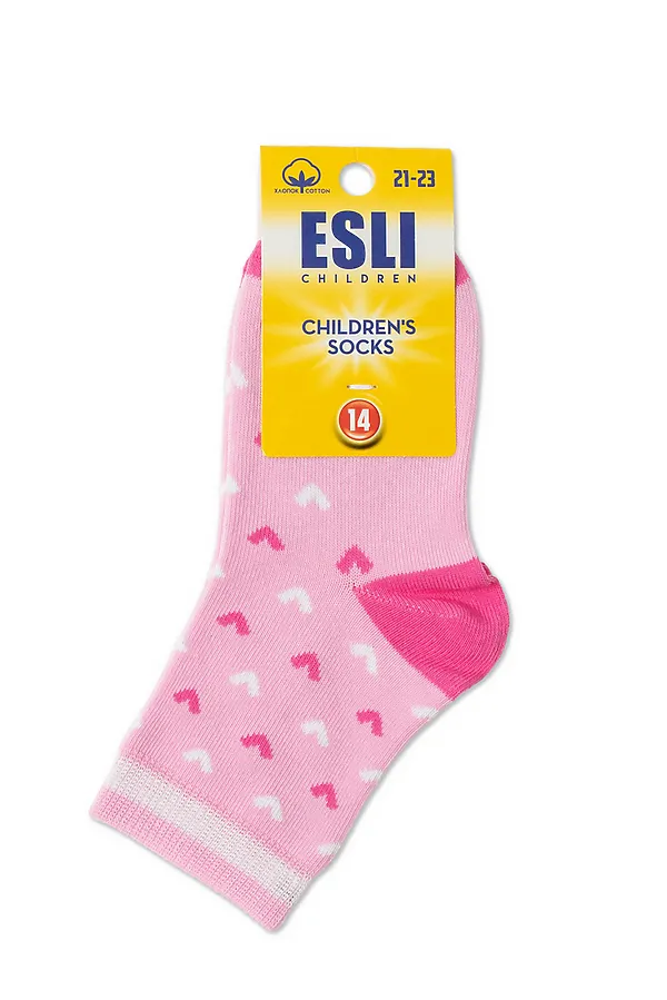 Носки ESLI, светло-розовый - фото 2