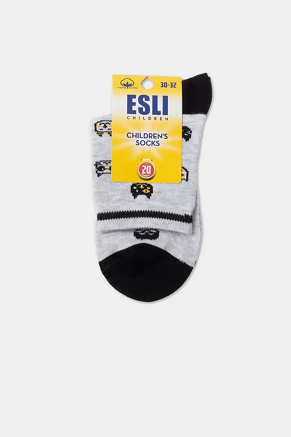 Носки ESLI, светло-серый - фото 2
