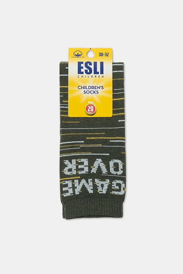 Носки ESLI, хаки - фото 2